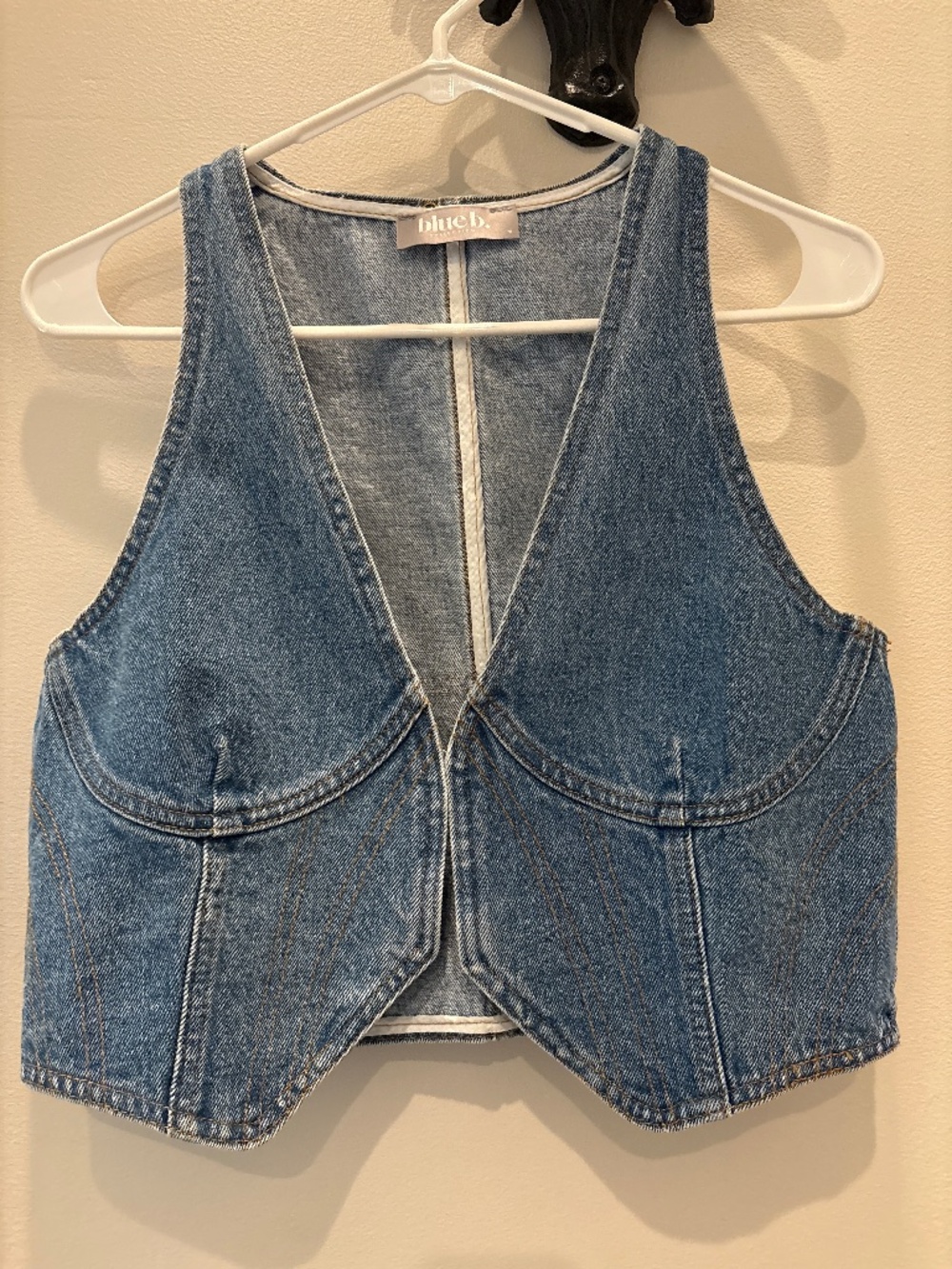 Denim vest
